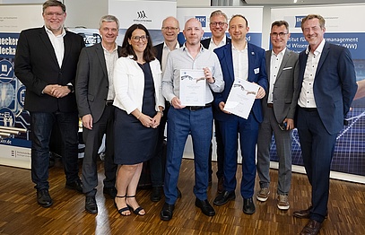 Die Gewinner des Technologietransferpreises 2024 der Hochschule Reutlingen