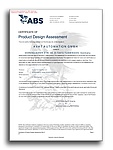 AVAT Certificate - American Bureau of Shipping - Type Approval