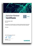 AVAT Urkunde - Siemens Solution Partner