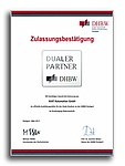 AVAT Urkunde - Dualer Hochschulpartner - Elektrotechnik
