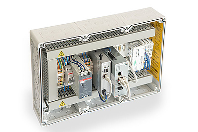 AVAT SE²OPTIMIZER Anlagenoptimierung Steuerbox zur Installtion vor Ort auf der Anlage AVAT Betriebswirtschaftliche Anlagenoptimierung mit KI-prognosebasierter Direktvermarktung