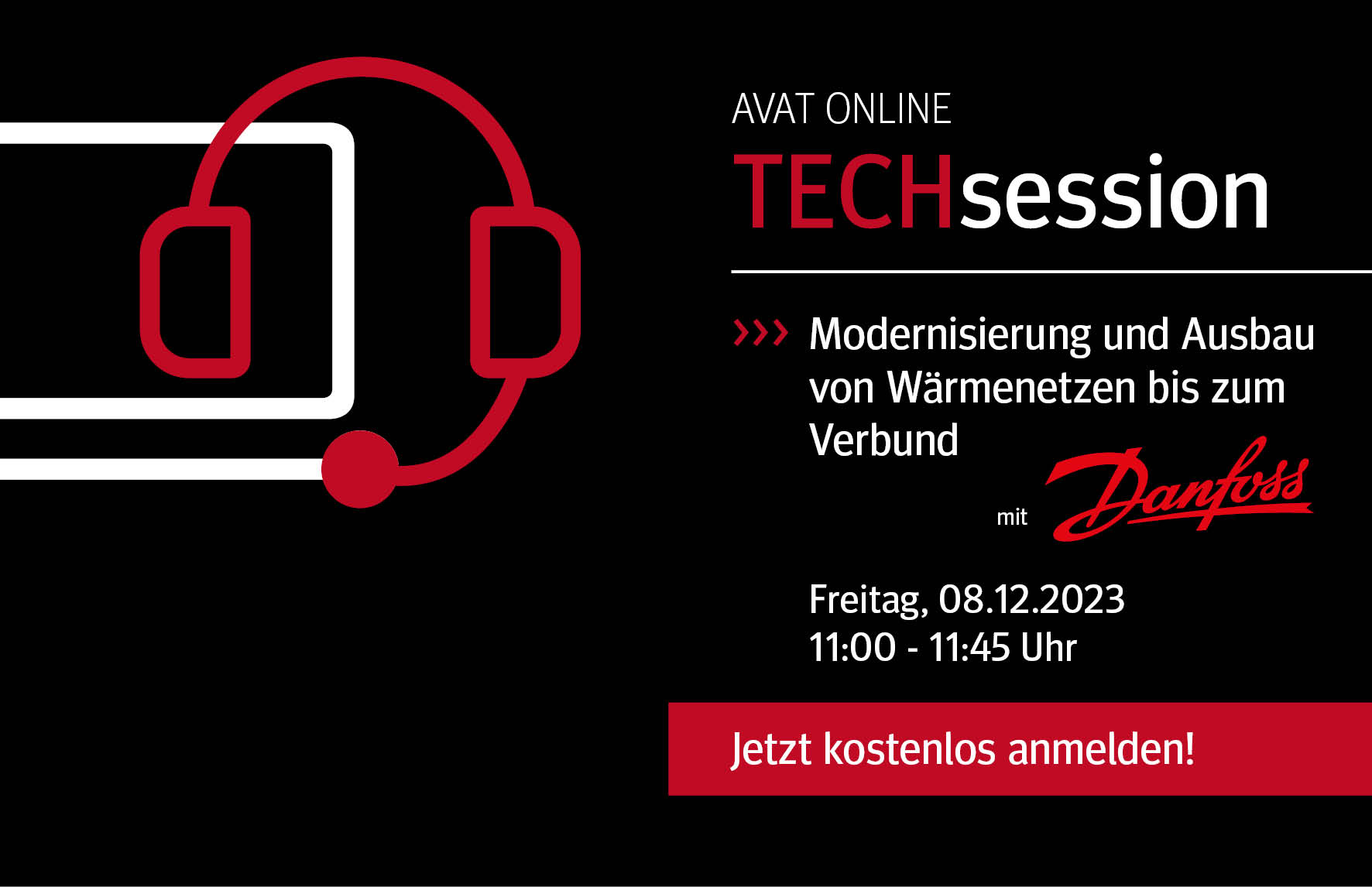 AVAT TECHsession Wärmeverbundnetze